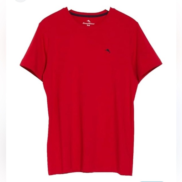 Tommy Bahama Red Short Sleeve Tee sz L - Picture 2 of 5